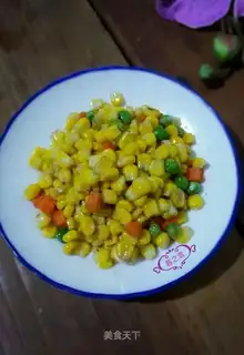 Clearing corn green beans
