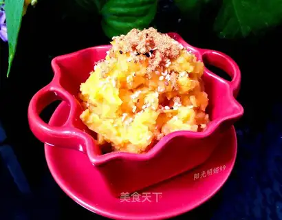 Sesame pine mashed potatoes