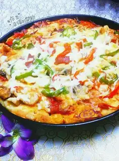 Chicken pizza