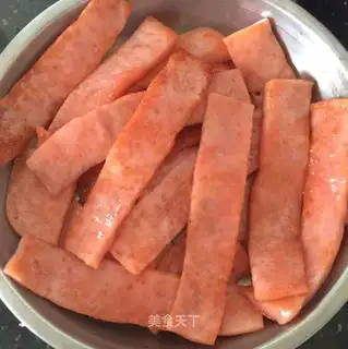 Fried ham