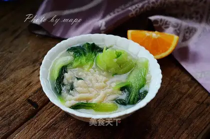 Shrimp plum soup