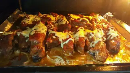Korean cheese ribs