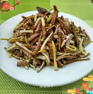 Soy sauced beans
