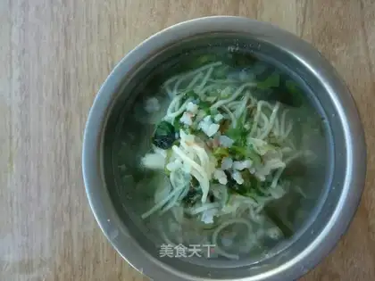 Baby shrimp noodles