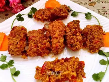 Rice sauce veal ribs