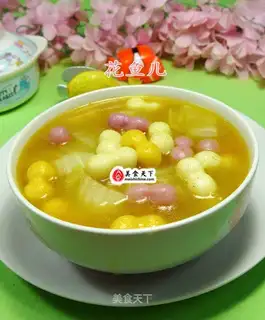 Curry cabbage, three-year-old cake