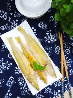 Fried sardines