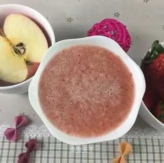 Strawberry apple juice