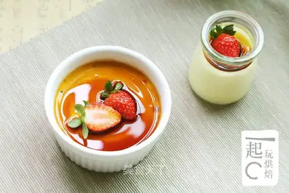 French caramel pudding