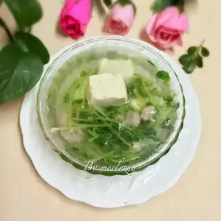 Tofu soup