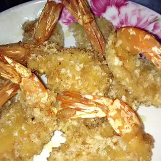 Cheese juice, veggie shrimp