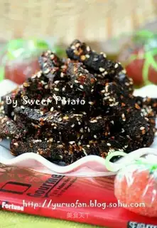 Homemade and delicious beef jerky