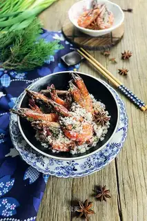 Sausage salt shrimp