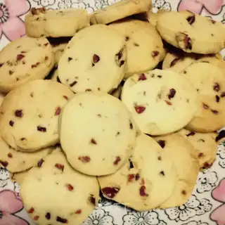 Cranberry cookies