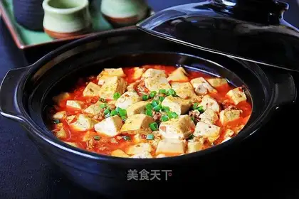 Tofu with casserole