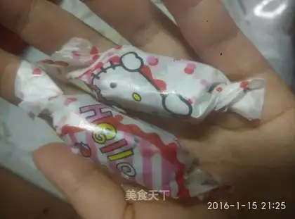 Purely hand-made cow-rolling sugar