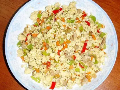 Chicken tofu