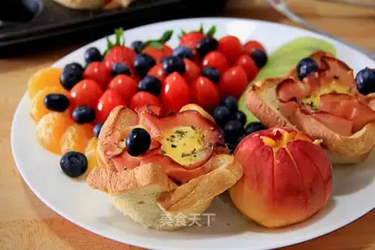 Soft flower toast