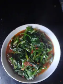 Spicy spinach