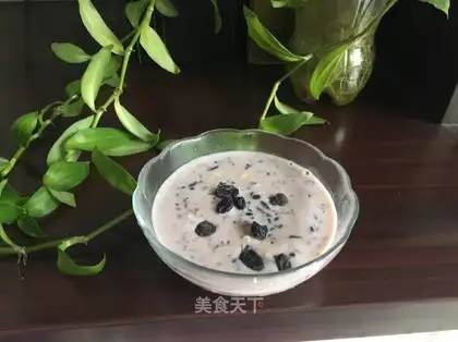 Milk oatmeal