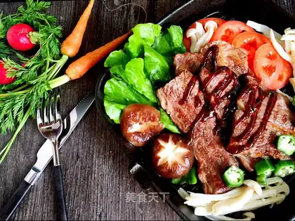 Black pepper steak