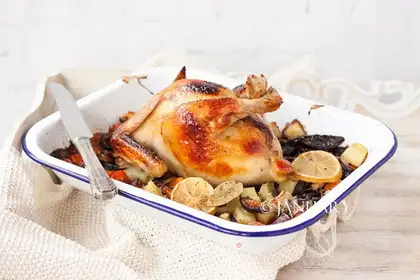A fragrance of roasted chicken