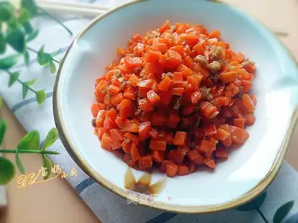 Scrambled carrots