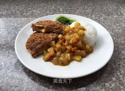 Cheese pork curry