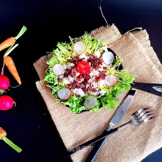 Quinoa Arctic cod salad