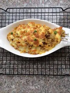 Milk pumpkin rice