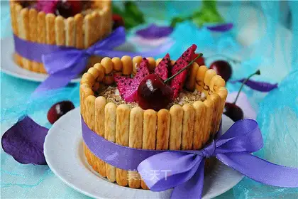 Fruit cheesecake