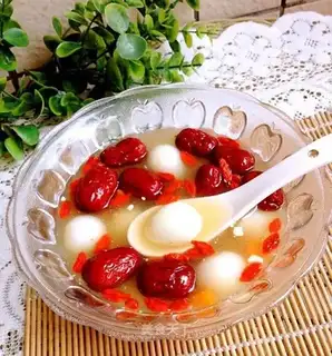 Quetzal egg curd soup