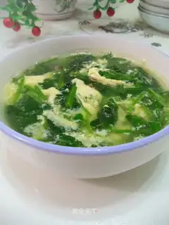 spinach egg soup