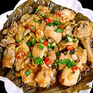 Folded chicken