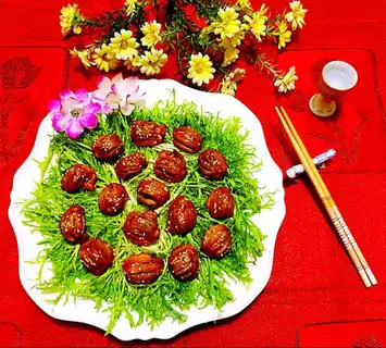 Garlic sesame roast chicken