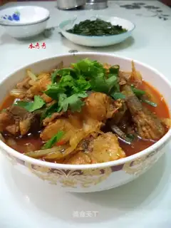 Fish with cabbage