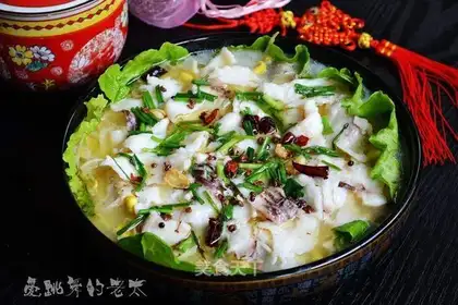 Boiled fish