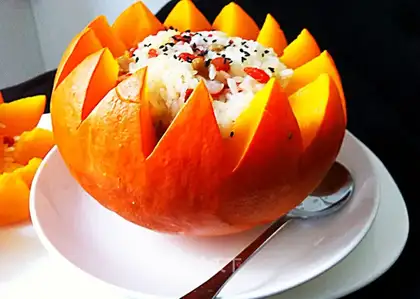 Pumpkin rice