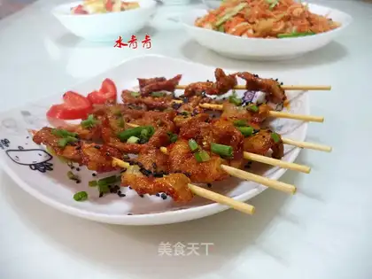 A spicy string of beef