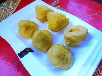 Egg yolk corn nest