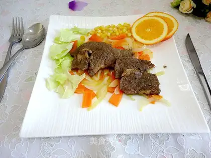 Black pepper steak