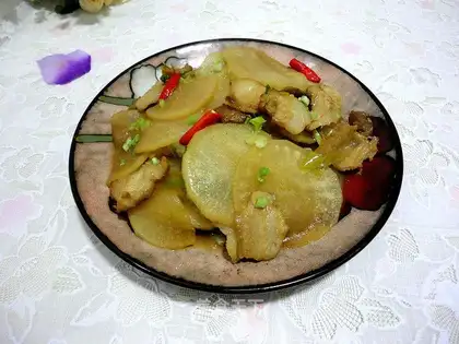 Dry radish