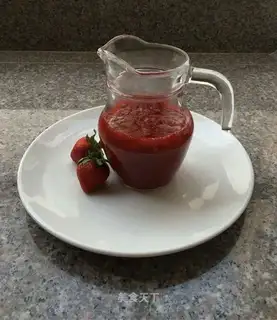 Strawberry sauce