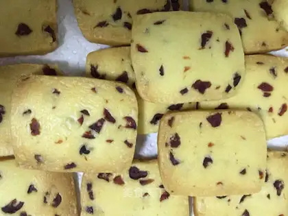 Cranberry cookies