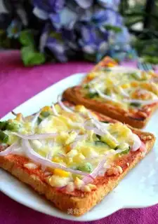 A little pizza from the pasta