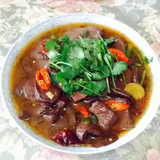 Pig blood