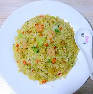 Emerald gold fried rice