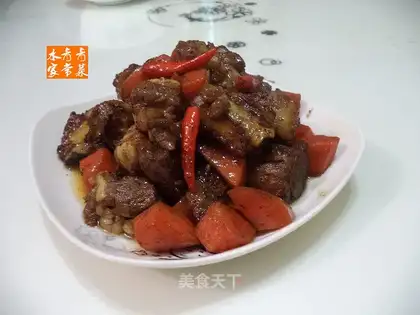 Carrot burn ribs