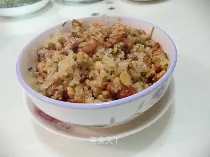 Rice for rice and green beans