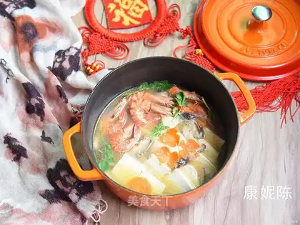 Shrimp tofu